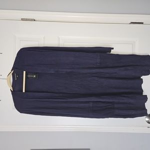 Navy blue INC cardigan